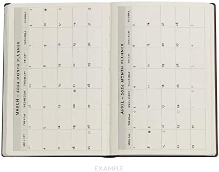 PaperBlanks 18 חודשים יומנים 2023-2024 Irises של ואן גוך | אופקי | מיני